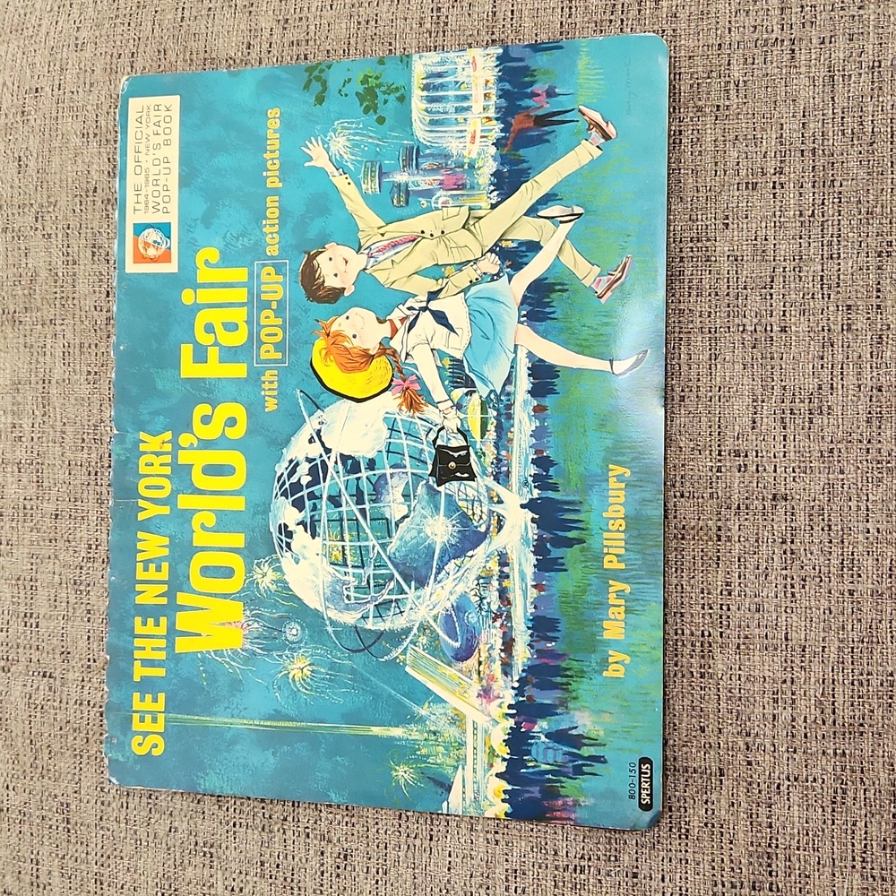 *Rare* 1964/1965 See the New York World's Fair with Pop-Up action pictures